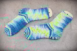 Handgestrickte Socken "Aloha" Größe 38/39