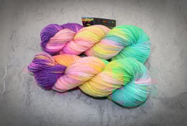 Sockenwolle Aktiv Glitzer, 150g, 6fach