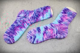 Handgestrickte Socken "Chaos7" Größe 38/39