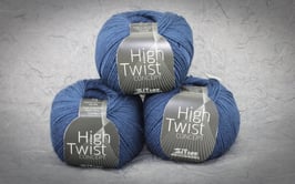 Merino High Twist 4fach, Atelier Zitron, 50g Knäuel, Uni