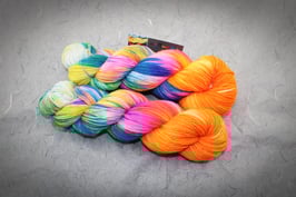 Merino High Twist 4fach, Atelier Zitron, 100g "Chaos Nr. 5"