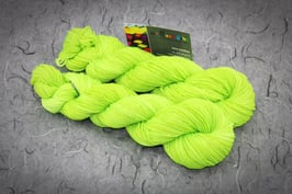 Merino High Twist 4fach, Atelier Zitron, 50g, Semisolid- Färbung neon