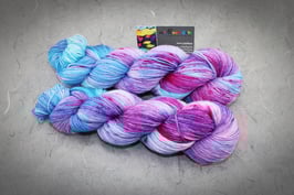 Merino High Twist 4fach, Atelier Zitron, 100g,  "Bergseetraum"
