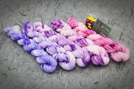 Sockenwolle Fine Merino Socks 4fach Lanartus, Set 5x 20g