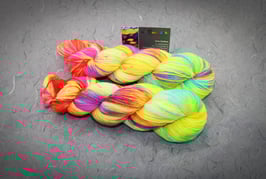 Sockenwolle Basic Socks 100g, 4fach  "Chaos Nr. 4"