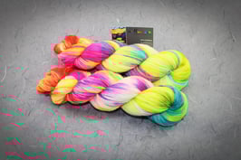 Merino High Twist 4fach, Atelier Zitron, 100g "Chaos Nr. 4"