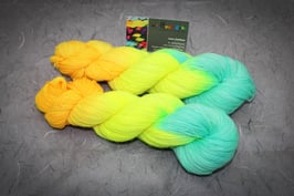 Trekking 4fach, Atelier Zitron, 100g "Sundown"