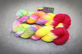 Trekking 4fach, Atelier Zitron, 100g "Chaos 6"