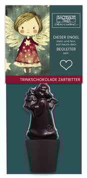 WH25 TRINKSCHOKO ENGERL ZARTBITTER / Engerl blau