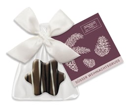 WH25 STERNPRALINE ZWETSCHKENBRAND / Tannenzapfen Lila