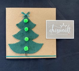 DOPPELKARTE Tannenbaum 9