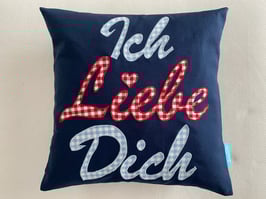 Kissen "Ich liebe Dich"