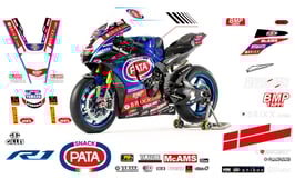 グラフィックステッカー WSBK 2022 YAMAHA
