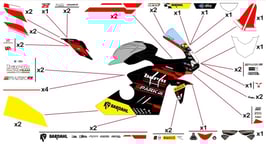 グラフィックステッカー WSBK 2024 DUCATI Barni