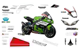 グラフィックステッカー WSBK 2014 KAWASAKI