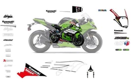 グラフィックステッカー KAWASAKI 2014 ZX10R