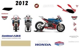 グラフィックステッカー CBR1000RR 2013 TT