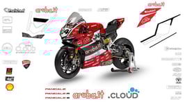 グラフィックステッカー WSBK 2016 DUCATI
