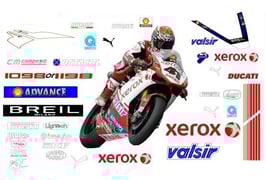グラフィックステッカー WSBK 2009 DUCATI ゼロックス