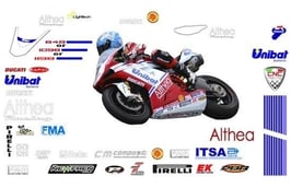 グラフィックステッカー WSBK 2011 DUCATI アルテア