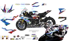 グラフィックステッカー WSBK 2020 BMW