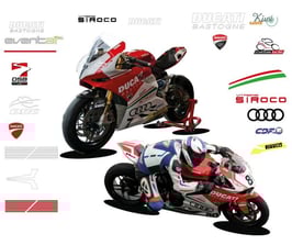 グラフィックステッカー BASTOGNE DUCATI 2014