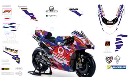 グラフィックステッカー MotoGP 2022 DUCATI PRAMAC