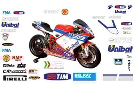 グラフィックステッカー WSBK 2012 DUCATI ALTHEA