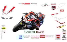 グラフィックステッカー WSBK 2013 APRILIA RED DEVIL