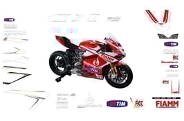 グラフィックステッカー WSBK 2013 DUCATI ALSTARE