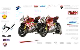 グラフィックステッカー WSBK 2014 DUCATI