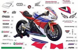 グラフィックステッカー WSBK 2012 HONDA