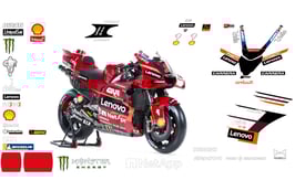 グラフィックステッカー MotoGP 2023 DUCATI