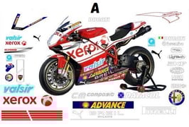 グラフィックステッカー WSBK 2008 DUCATI ゼロックス