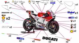 グラフィックステッカー MotoGP 2015 DUCATI
