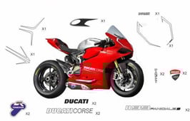 グラフィックステッカー DUCATI パニガーレ R