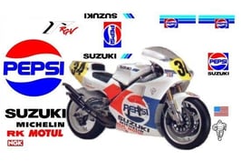 グラフィックステッカー WGP PEPSI SUZUKI