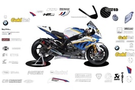 グラフィックステッカー WSBK 2013 BMW