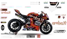 グラフィックステッカー WSSP 2022 Aruba DUCATI