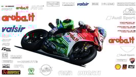 グラフィックステッカー WSBK 2017 DUCATI ラグナ セカ