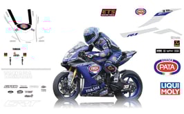 グラフィックステッカー WSBK 2019 GRT YAMAHA
