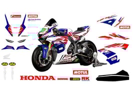 グラフィックステッカー BSB 2022 HONDA