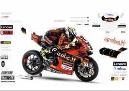 グラフィックステッカー WSBK 2022 Aruba DUCATI