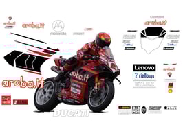 グラフィックステッカー WSBK 2023 Aruba DUCATI