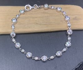 Bracelet Silber 925 rhodiniert