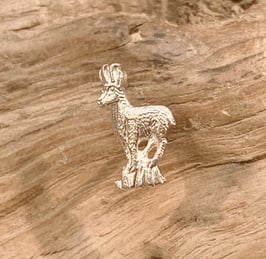 Ohrstecker Gemse Silber 925 oder Gelbgold 750