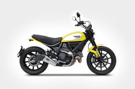 ZARD SCRAMBLER 800 LOW MOUNTED SILENCER