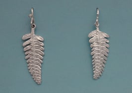 Wide Fern Earring - L 14 W FW