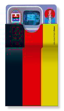cardbox 121 > Deutschland Flagge