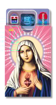 cardbox 068 > Madonna mit Schein